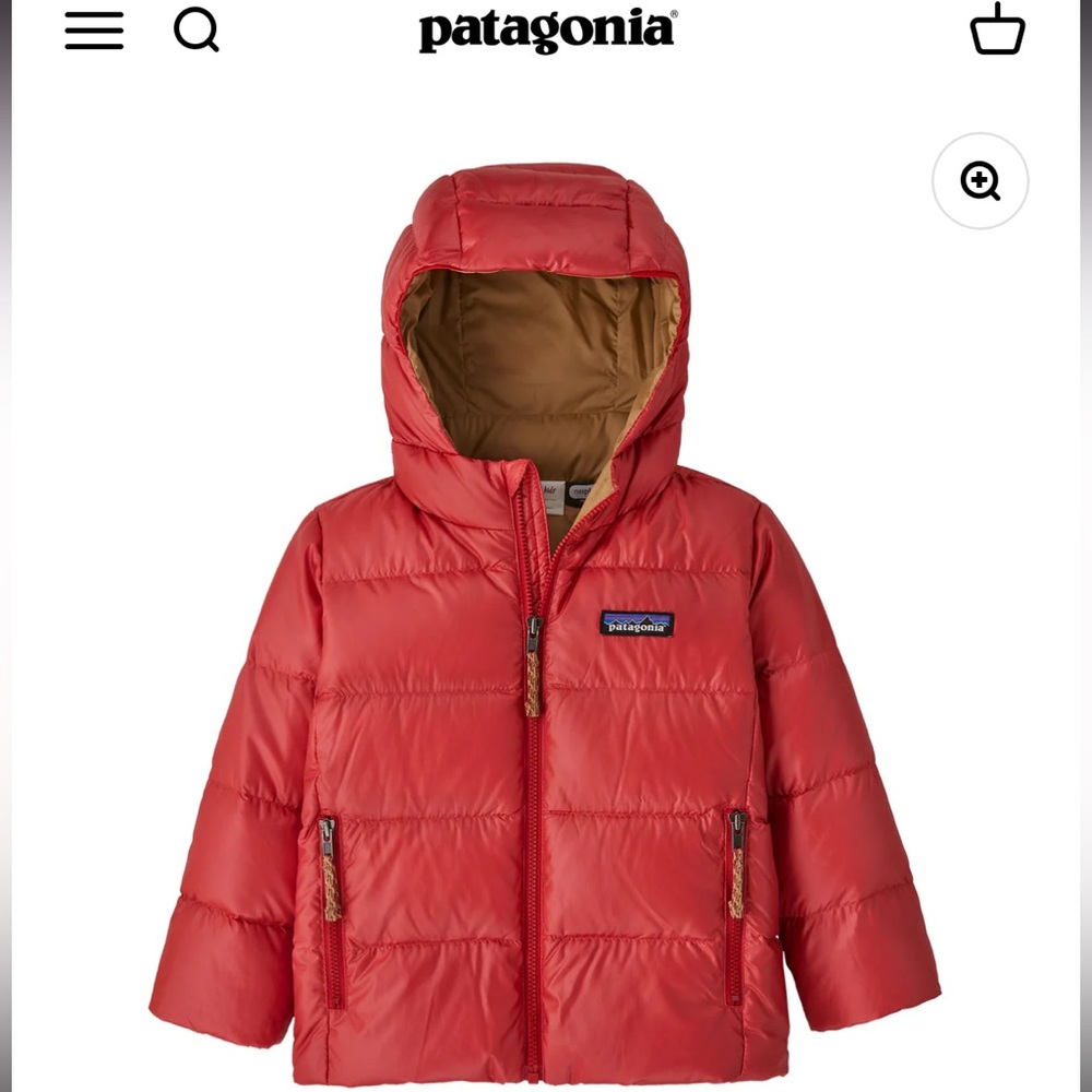 Baby high loft down sweater hoody (coat)